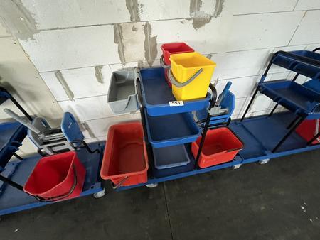 BAYERSAN Reinigungswagenset mit Handpresse BAYERSAN Reinigungswagenset mit Handpresse