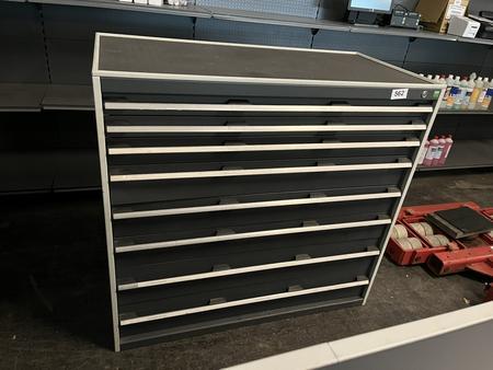 BOTT Werkzeug-,Auszugsladenschrank 8 Laden , Fachlast 75 kg, 130/65/120 cm BOTT Werkzeug-,Auszugsladenschrank 8 Laden , Fachlast 75 kg, 130/65/120 cm