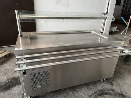 RIEBER K�hlbuffet mit Aggregat steckerfertig Modular - mobil 160/110/127 cm
