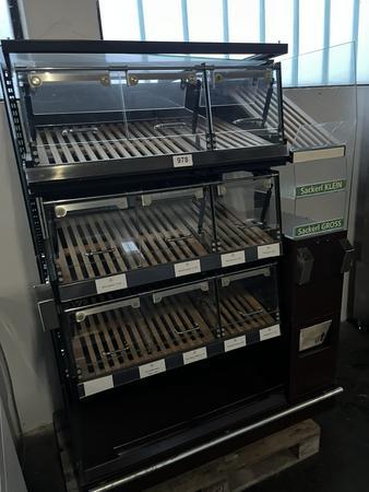 Geb�ck-,Brotverkaufspult mit Spuckschutz ca. 130/70/180 cm