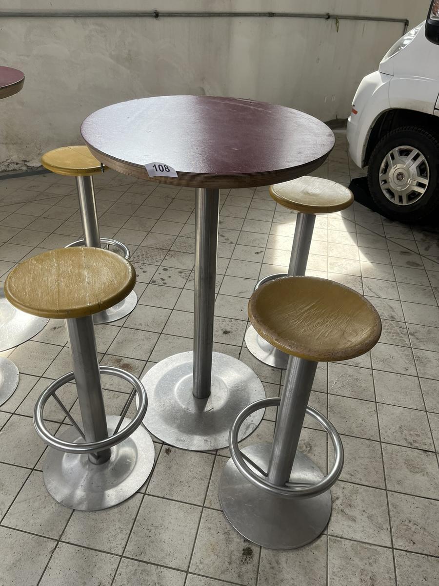 3 Stk. Barhocker, 80cm hoch und 1 Stehtisch DM 70cm, 110cm hoch?d=2026-03-30 21:33:29