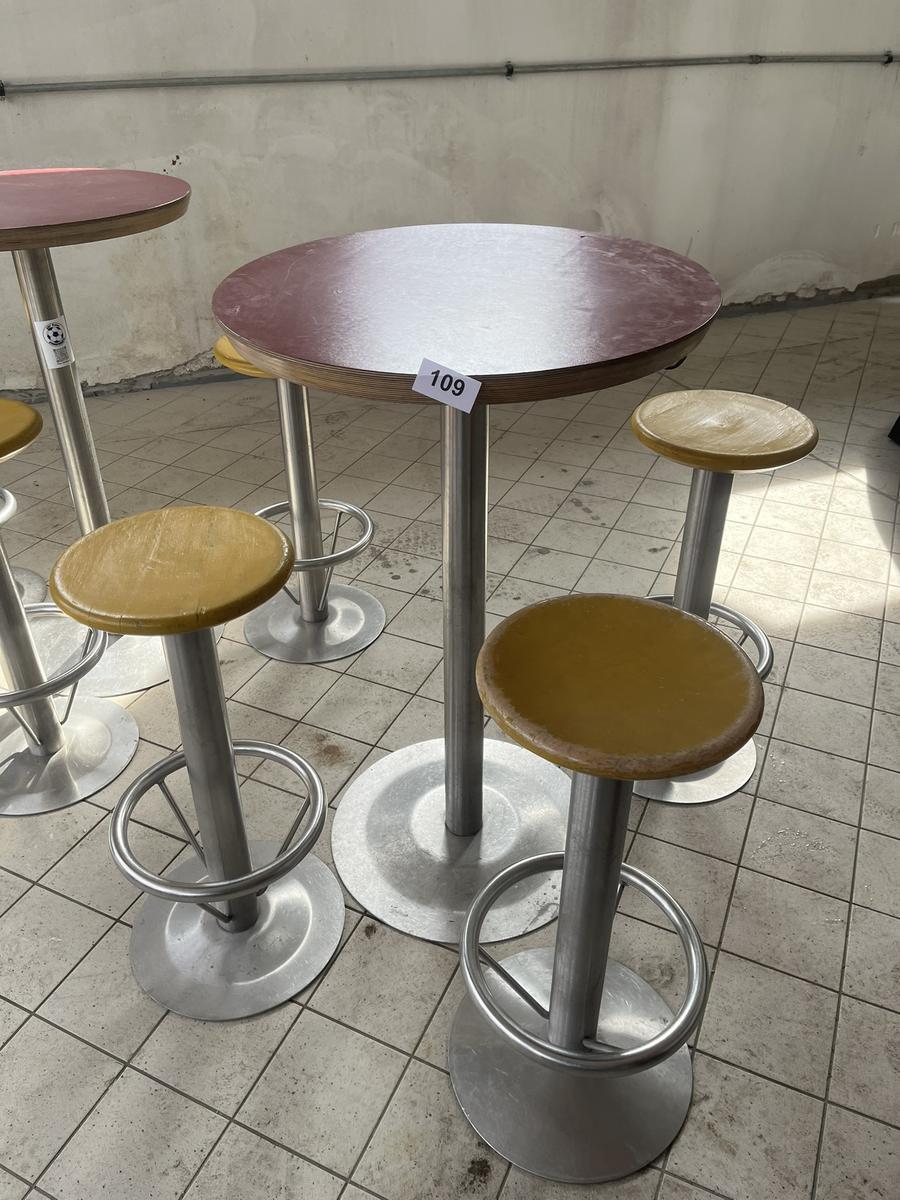 3 Stk. Barhocker, 80cm hoch und 1 Stehtisch DM 70cm, 110cm hoch?d=2026-03-30 21:33:29