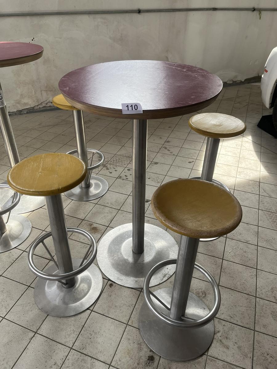 3 Stk. Barhocker, 80cm hoch und 1 Stehtisch DM 70cm, 110cm hoch?d=2026-03-30 21:33:50