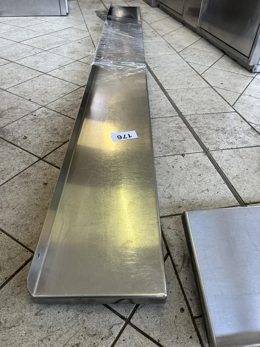 Edelstahlwandregal, ca. 215x21cm?d=2026-03-30 23:23:43