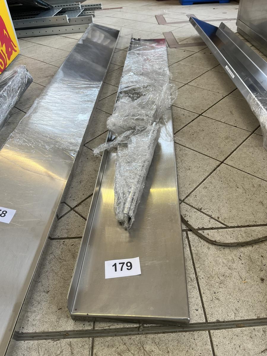 Edelstahlwandregal, ca. 168x21cm?d=2026-03-30 23:17:03