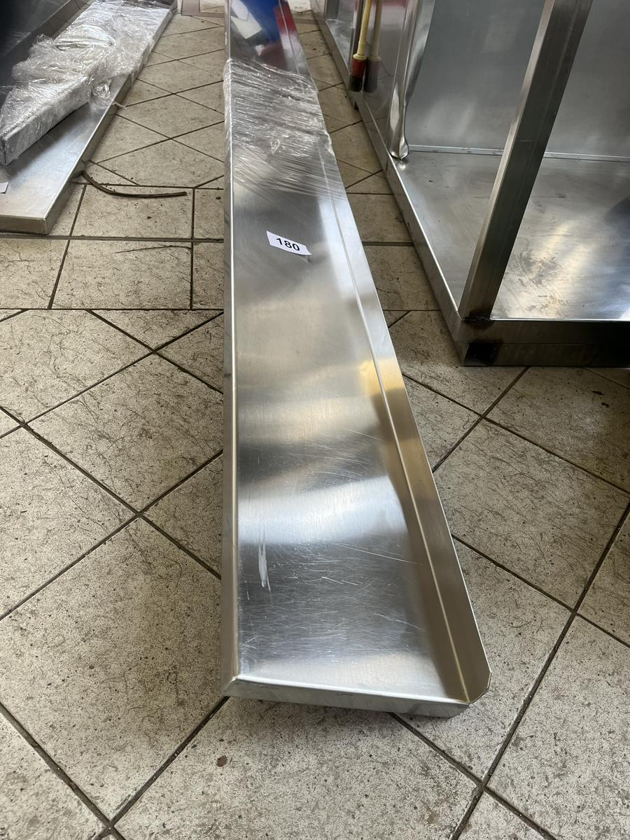 Edelstahlwandregal, ca. 266x21cm?d=2026-03-30 23:17:10