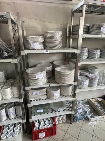 Kühlhausregal, ca. 80x50x150cm Kühlhausregal, ca. 80x50x150cm