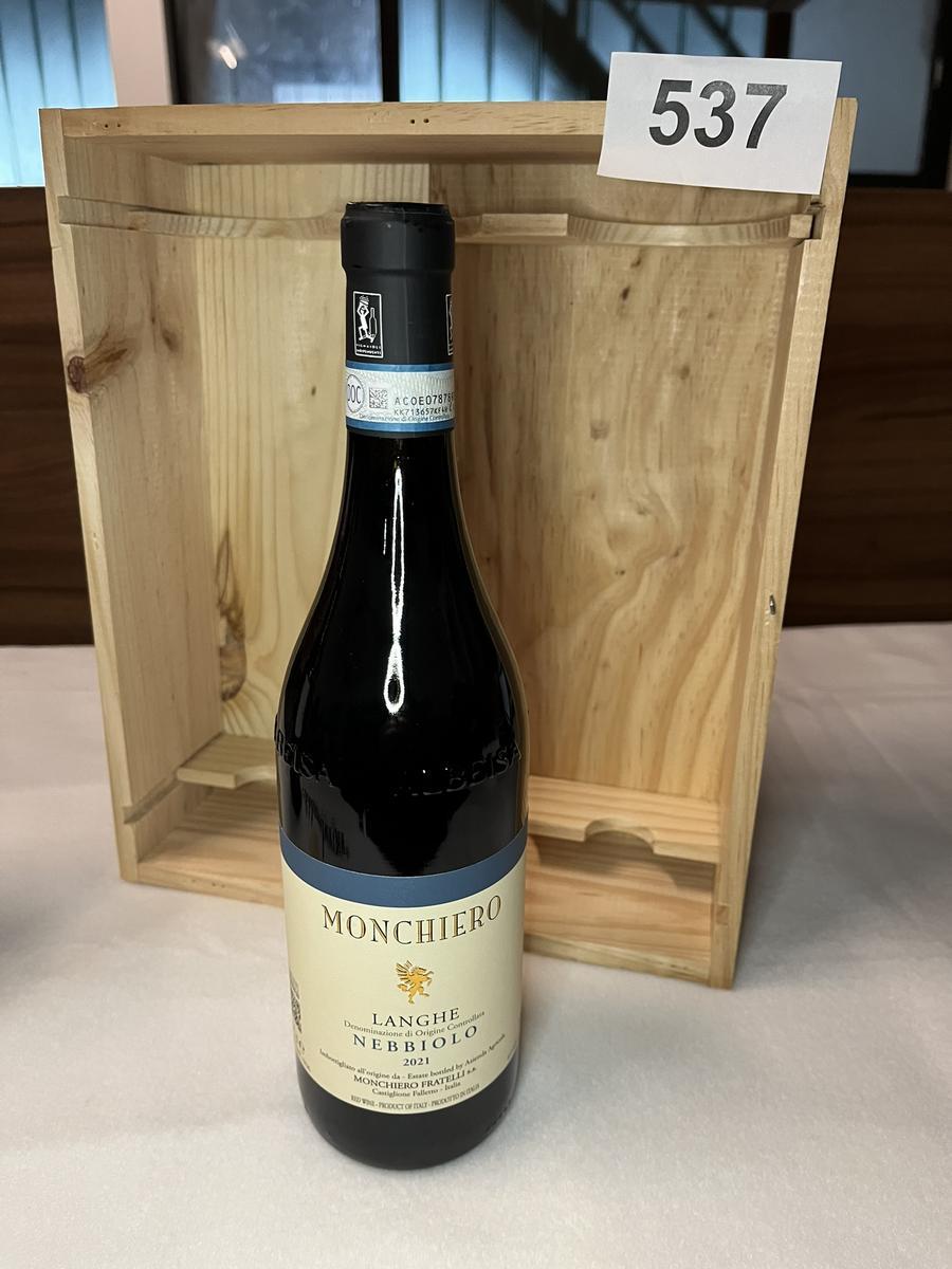 5 Stk. MONCHIERO Langhe Nebbiolo 2021