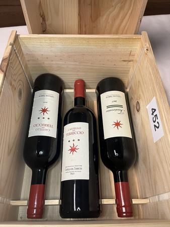 Weinbox mit 3 Flaschen Weinbox mit 3 Flaschen