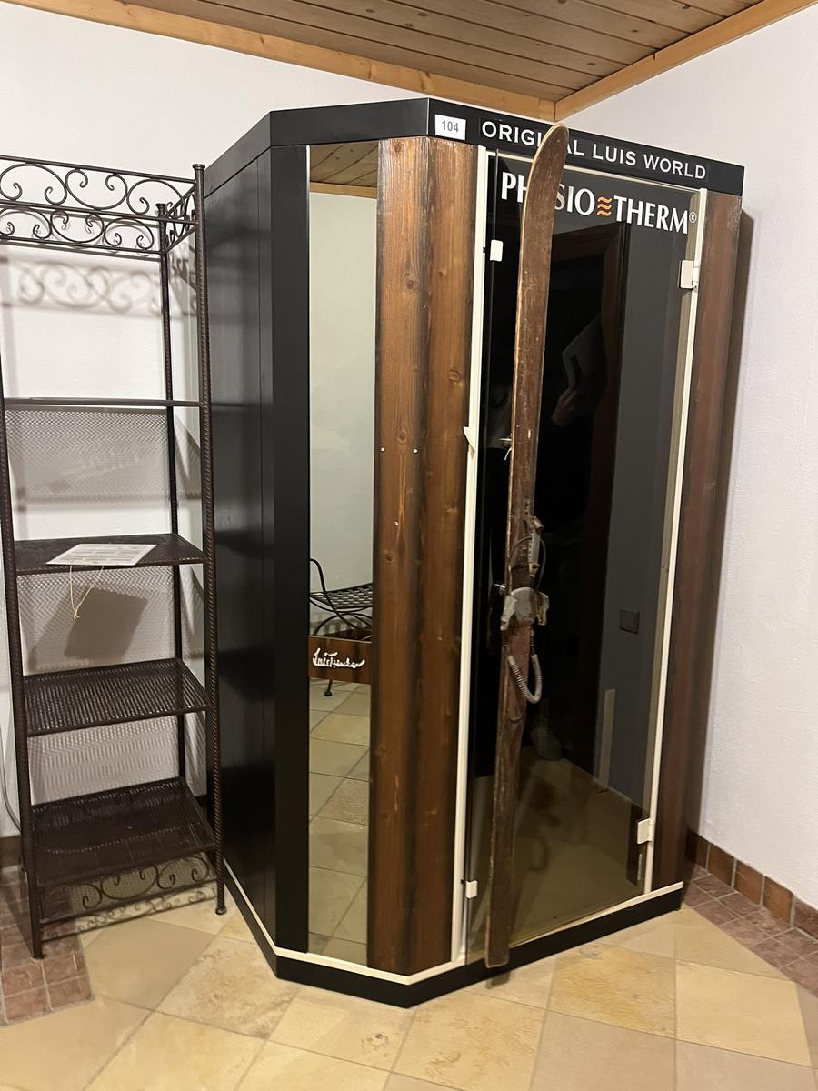 Infrarotkabine, Modell Physiotherm Luis Trenker, steckerfertig, 150 x 115 x 206