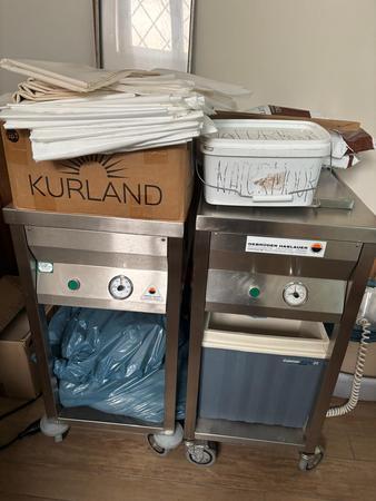 W�rmetr�ger mobil, Modell Gast 1500W ABW, 42 x 65 x 92