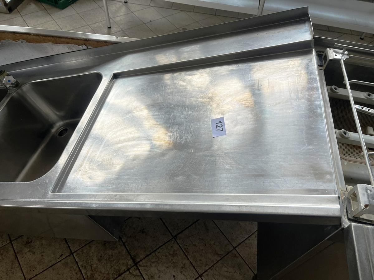 Edelstahl Sp&uuml;ltischmodul mit Doppelbecken, ca. 177x70cm, Beckengr&ouml;&szlig;e 45x45cm?d=2026-04-17 00:10:41