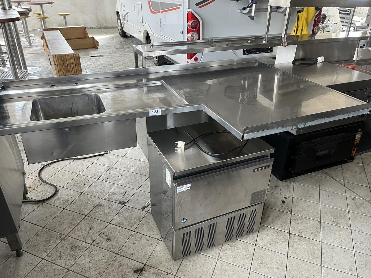 Edelstahl Zulauftisch, mit Ablage, ca. 214x78cm, mit Sp&uuml;lbecken 40x40cm?d=2026-04-17 00:12:19