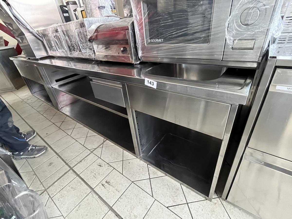 Edelstahlmodul mit Lade und Salatk&uuml;hlung, Becken mit Abdeckung, 353x70x75cm, Salatk&uuml;hlung ca. 65x45, Aggregat extern?d=2026-04-17 00:12:51