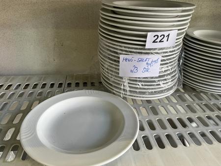 23 Stk. Salatteller, 23cm DM 23 Stk. Salatteller, 23cm DM