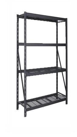 Industrie-Schwerlastregal, schwarz, 180x53x183cm