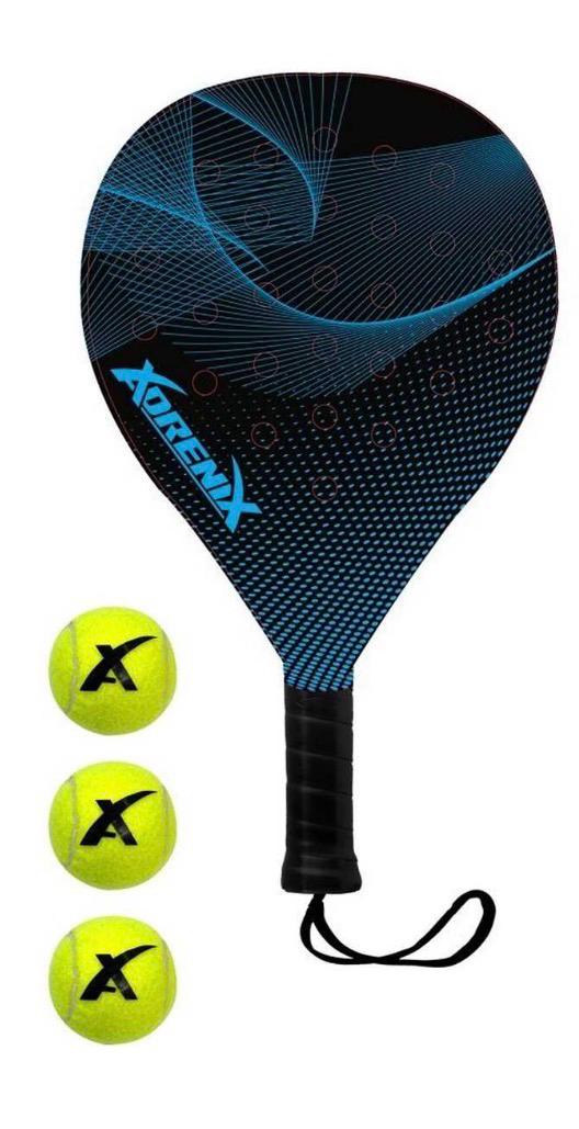 1 Stk. Padeltennisschl&auml;ger mit B&auml;lle u. Aufbewahrungsset