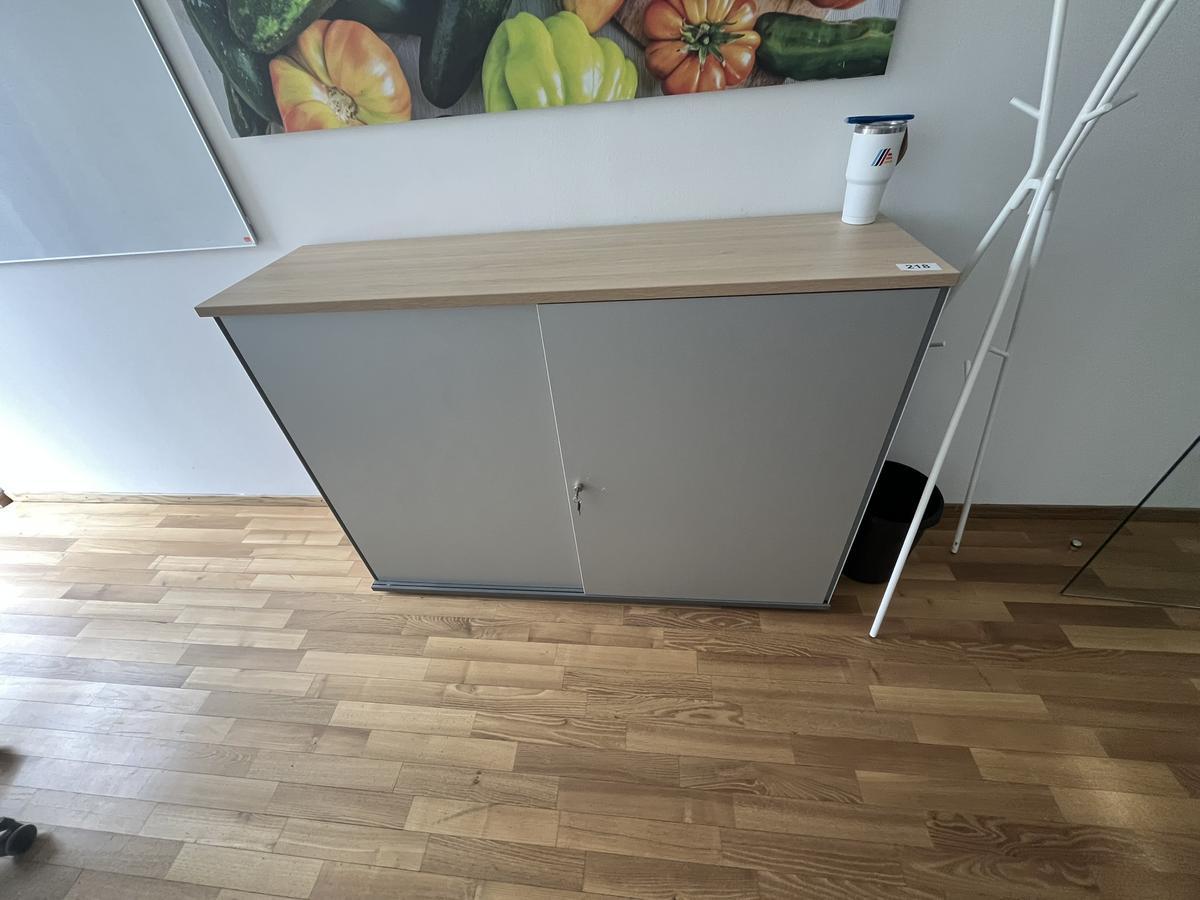 Aktenschrank BENE 160x110 cm 3 Ordnerh&ouml;hen mit Schiebet&uuml;ren