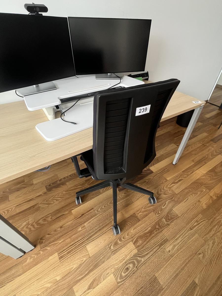 B&uuml;rodrehstuhl BENE schwarz Novy Styl