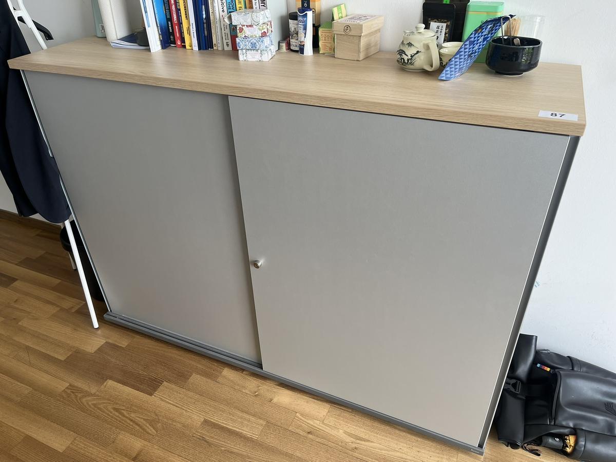 Aktenschrank BENE 160x110 cm 3 Ordnerh&ouml;hen mit Schiebet&uuml;ren