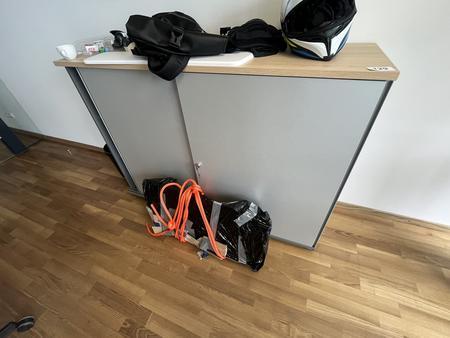 Aktenschrank BENE 160x110 cm 3 Ordnerh�hen mit Schiebet�ren