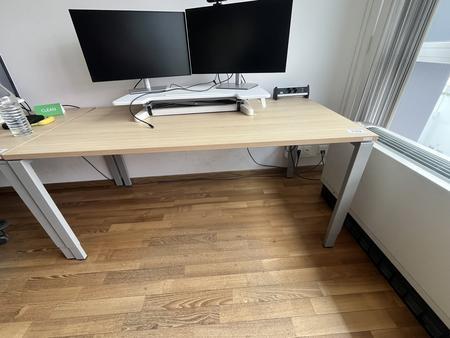 BENE Schreibtisch ohne R�ckwand 160 x 80 cm