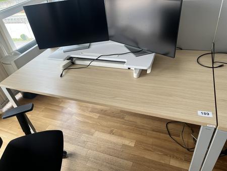 BENE Schreibtisch ohne R�ckwand 160 x 80 cm