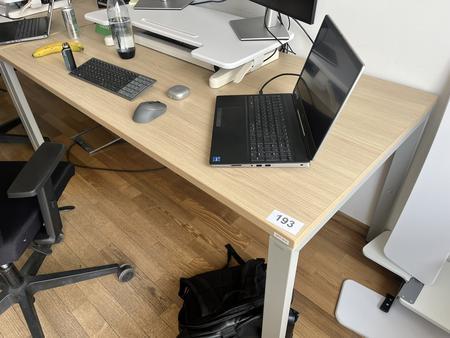 BENE Schreibtisch ohne R�ckwand 160 x 80 cm