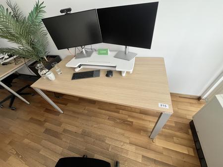 BENE Schreibtisch ohne R�ckwand 160 x 80 cm