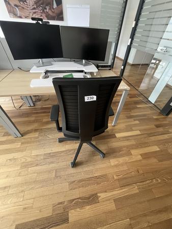 B�rodrehstuhl BENE schwarz Novy Styl