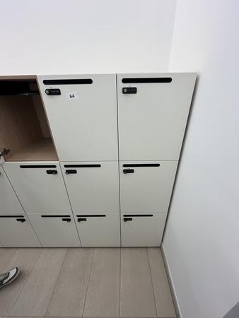 BENE Locker Zahlenschloss -Schlie�fach f�r Mitarbeiter 90/60/170 cm