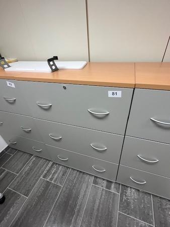 HALI Auszusladenschrank mit 3 Laden ca. 80/45/115 cm