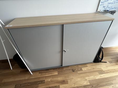 Aktenschrank BENE 160x110 cm 3 Ordnerh�hen mit Schiebet�ren
