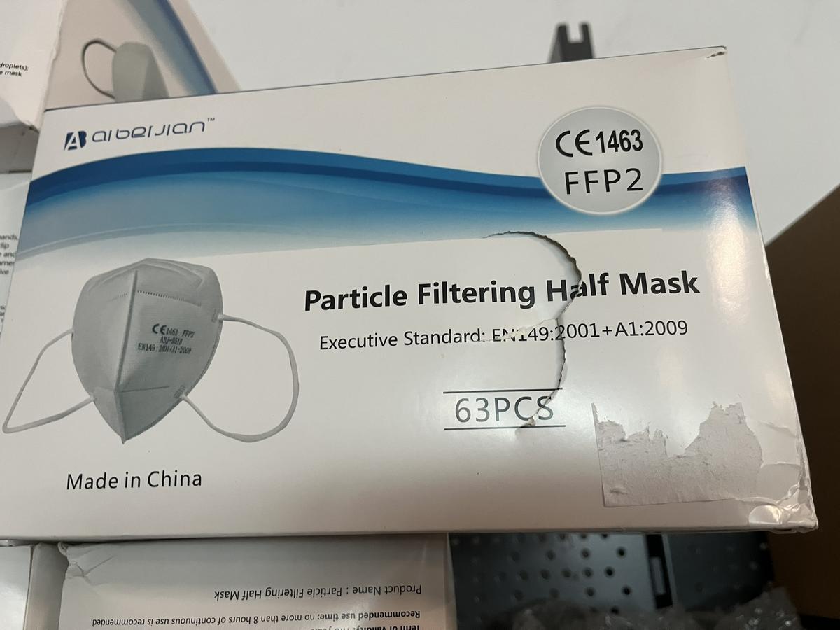 40 Karton FFP 2 Schutzmasken je 63 St&uuml;ck