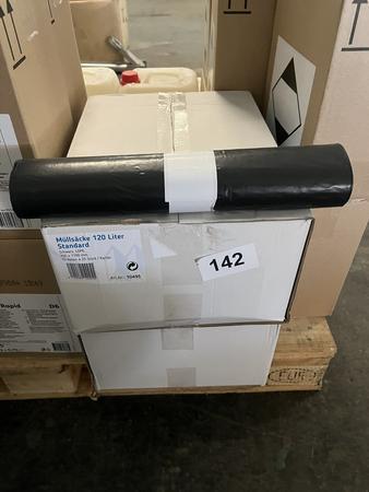500 St�ck M�lls�cke schwarz 120 Liter 700/1100 mm = 2 Karton
