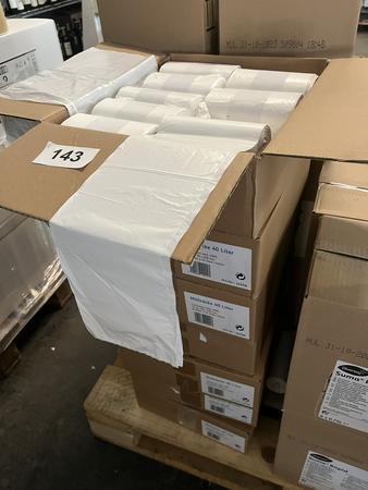 7000 St�ck M�lls�cke 40 l weiss 500/600