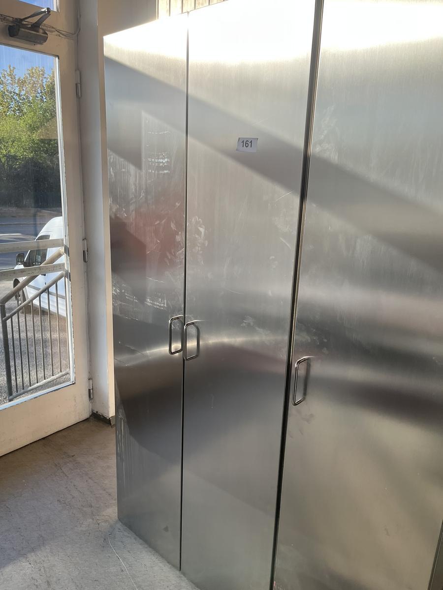 KIEFER Edelstahlschrank 85/60/200 cm 2-flg.mit 4 Laden und F&auml;chern?d=2026-04-30 16:28:12