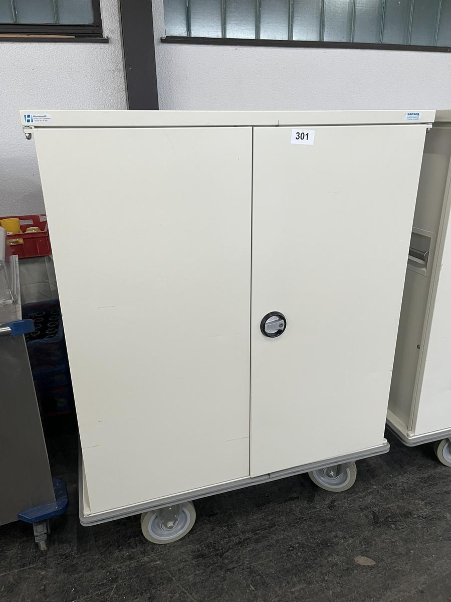 Hammerloft Transportwagen mit Etage 113x58x149cm