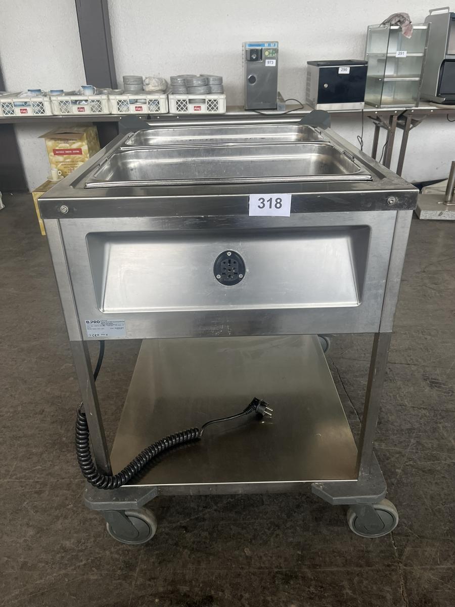 Bain Marie 2 x 1/1 Type B.PRO Bj.2022/07 steckerfertig