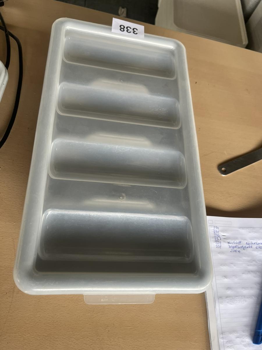 Kunststoff Besteckkassette mit Deckel