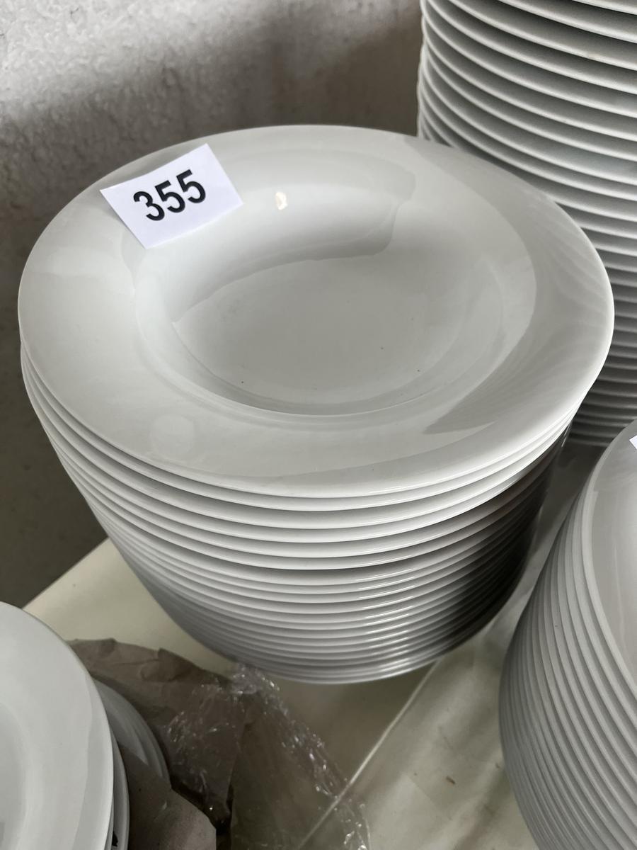 20 St&uuml;ck Porzellanteller Selfman 27 cm Durchmesser