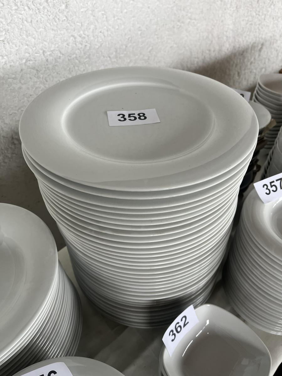 34 St&uuml;ck Porzellenteller Selfman 30 cm Durchmesser