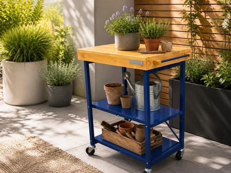 K�chenwagen faltbar mit Rollen