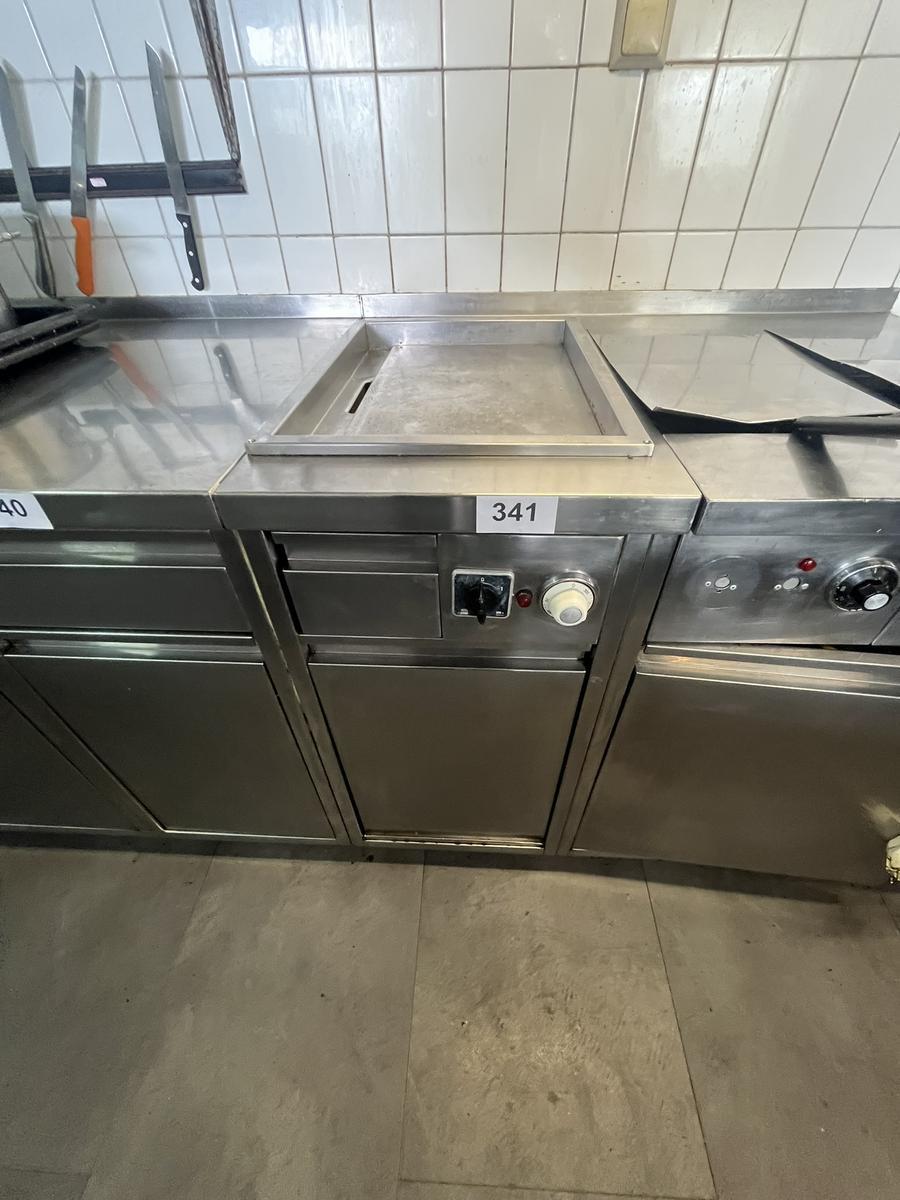 Elektrogrillplatte ca. 43 x 70 90 cm