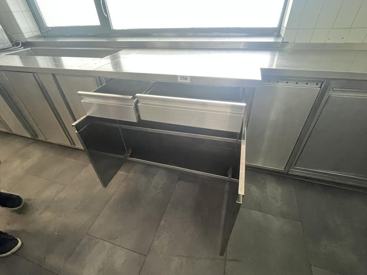 Edelstahlmodul 3teilig