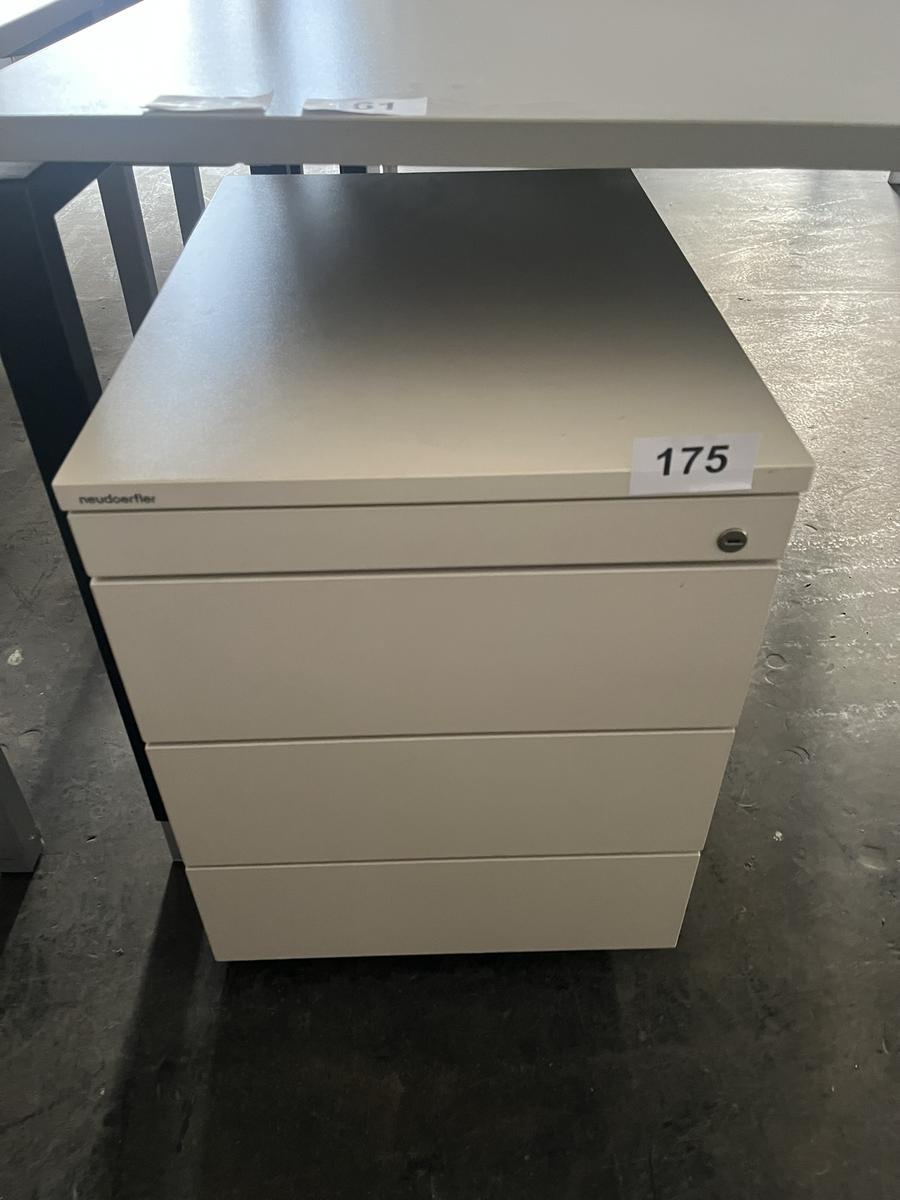 Neud&ouml;rfler Rollcontainer mit 4 Laden