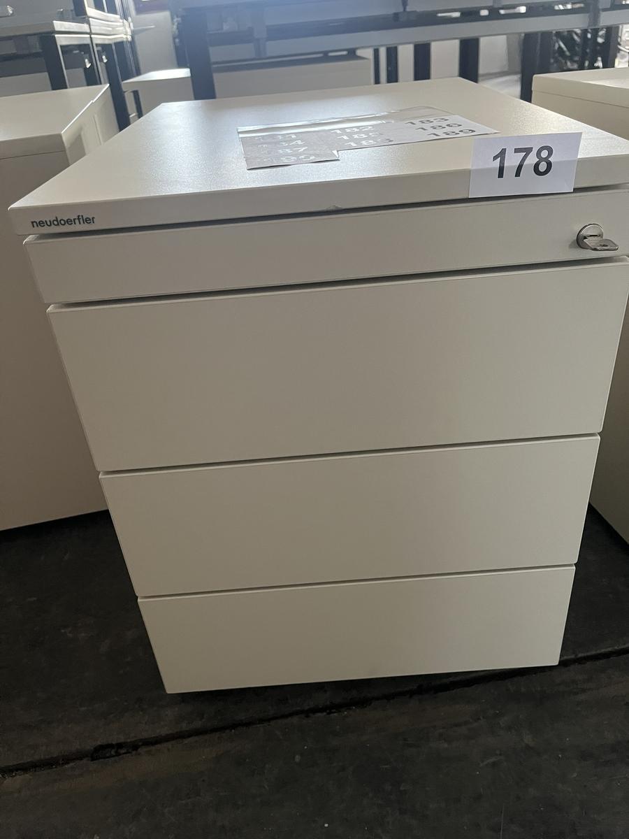 Neud&ouml;rfler Rollcontainer mit 4 Laden