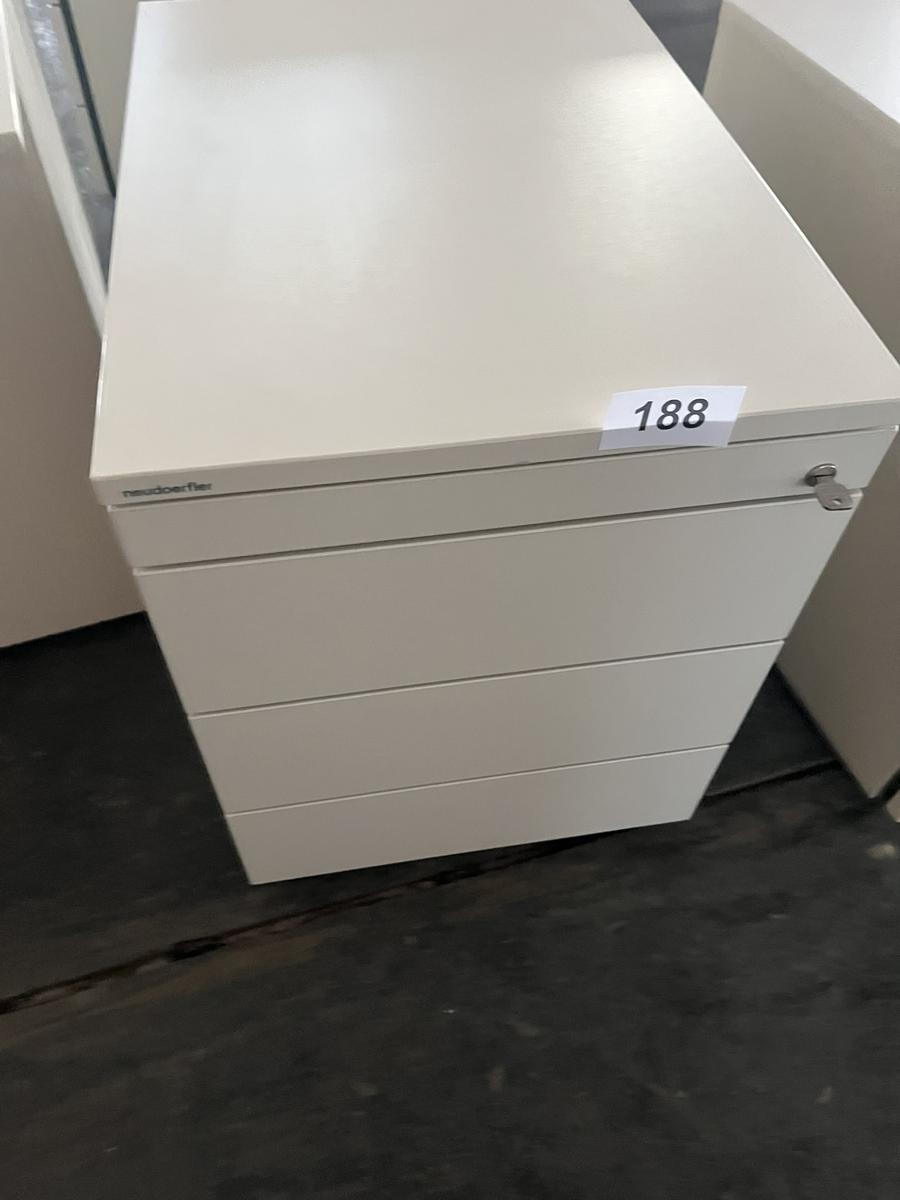 Neud&ouml;rfler Rollcontainer mit 4 Laden