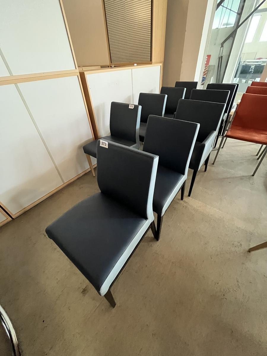 4 Stk. Besprechungsst&uuml;hle ohne Armlehne mit hellem Fu&szlig;
