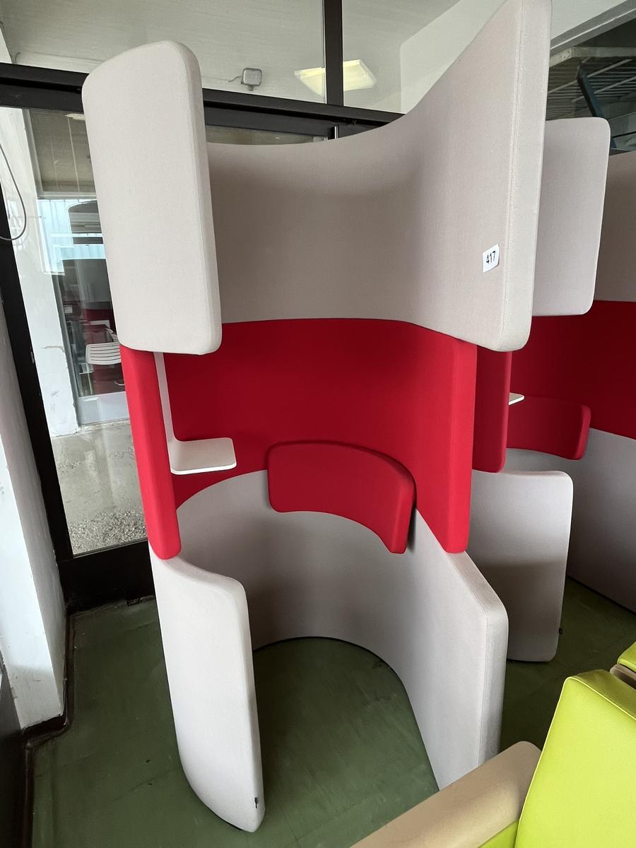 BENE Telefonzelle f&uuml;r Gro&szlig;raumb&uuml;ro 110/80/200 cm